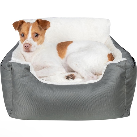 New Best Pet Supplies Dog Pet Booster Seat for Car, Truck, and SUV Travel  Gray - Picture 3 of 7